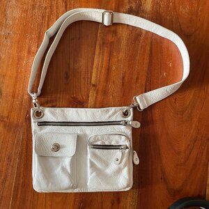 Leather crossbody bag